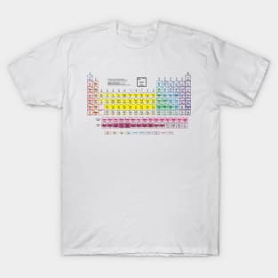 Density Periodic Table T-Shirt